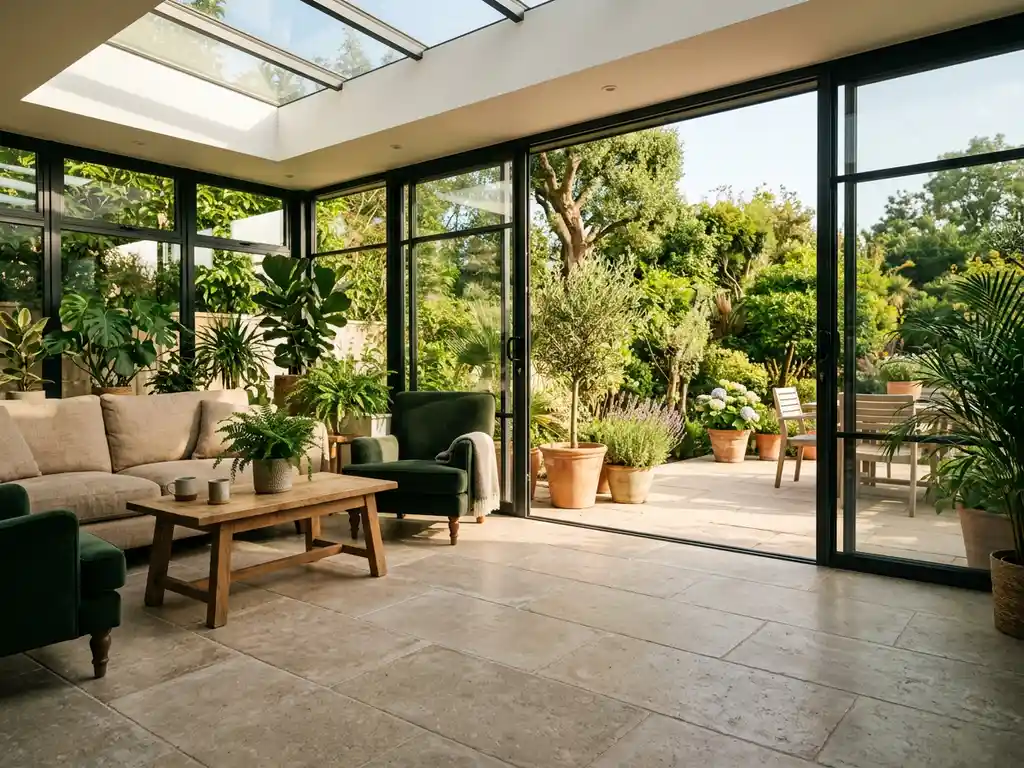 Welke vloer past het beste in een tuinkamer?