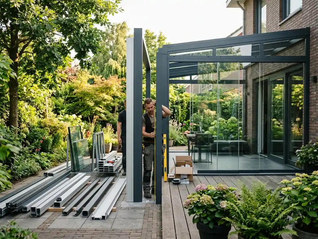 Kan een tuinkamer worden uitgebreid na plaatsing?