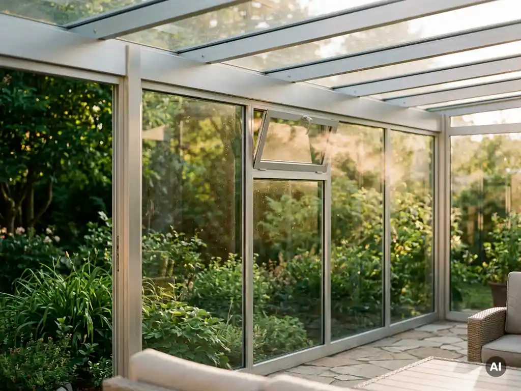 Hoe voorkom ik benauwde warmte bij gesloten zijwanden?