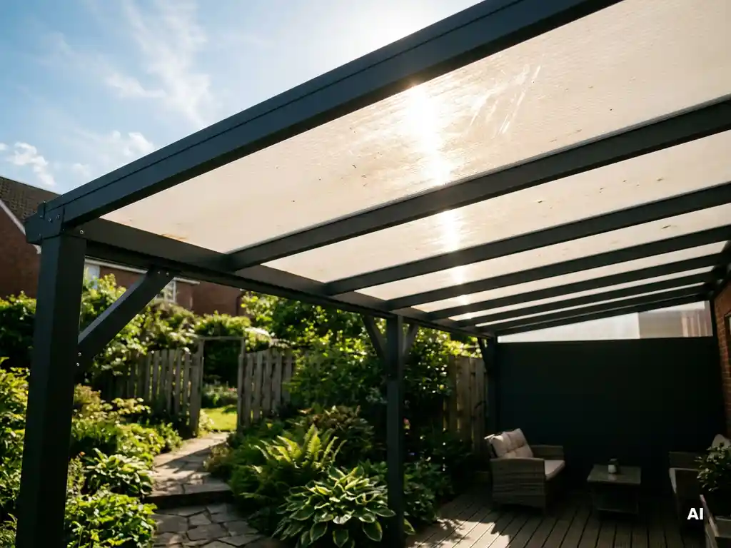 Geeft een licht doek meer hinderlijke schittering?