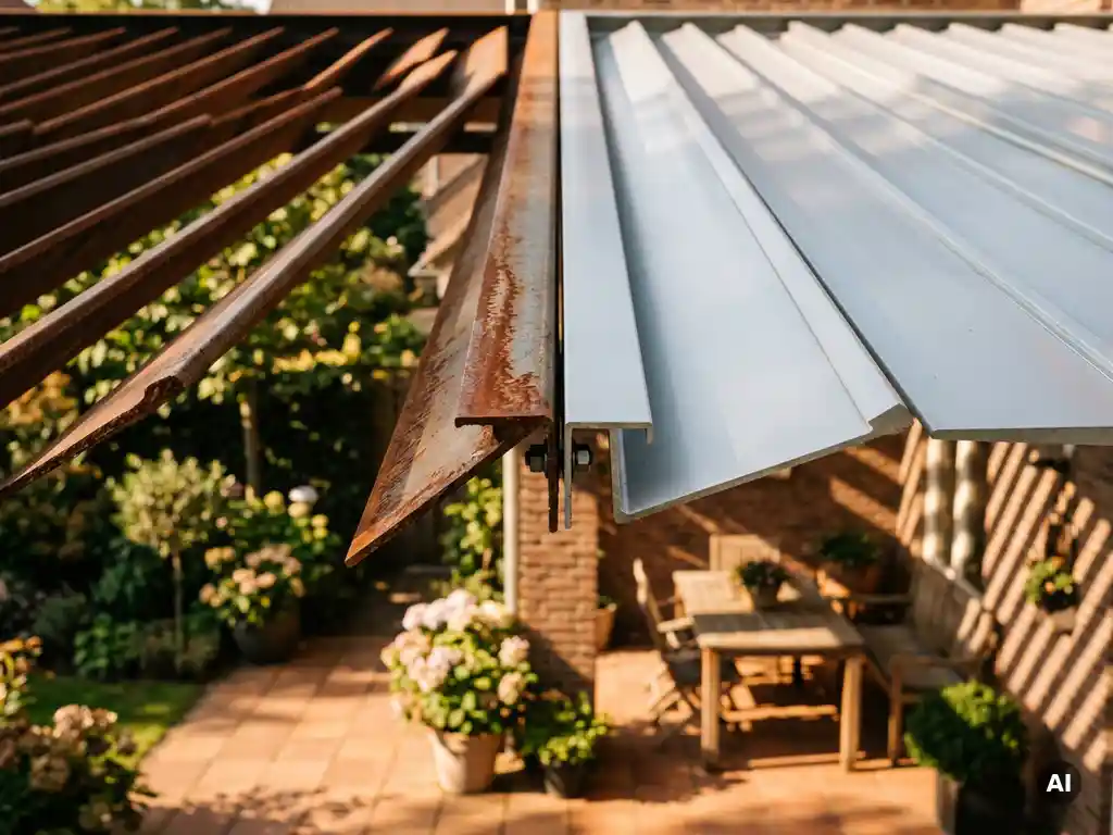 Welke lamellen blijven het langst strak: staal of aluminium?