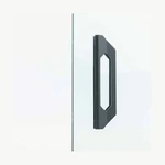 Deurgreep plak antraciet fv086a